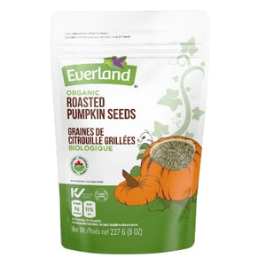 Organic Roasted Pumpkin  Seeds, 227g