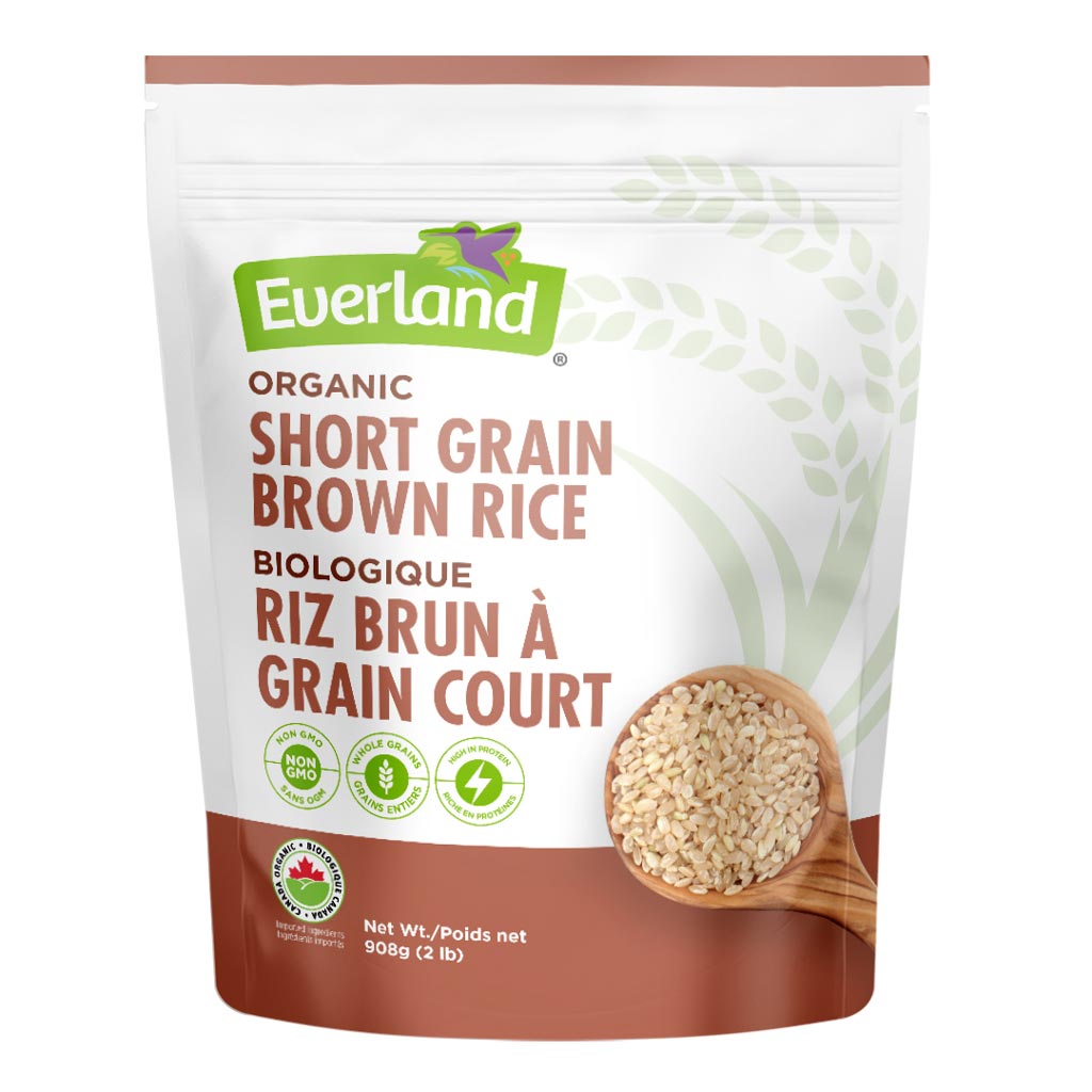 Short Grain Brown Rice, Organic, 2lb