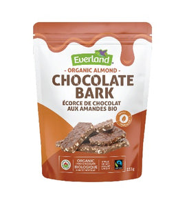 Organic Chocolate Almond Bark, 113g