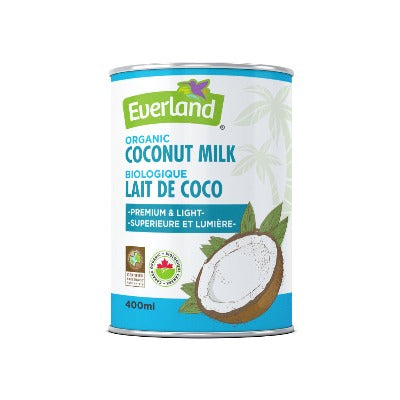 Everland Coconut Milk, Organic, Light