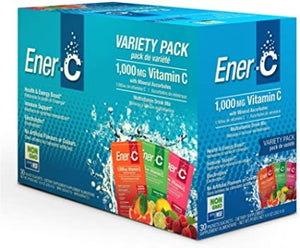 Ener-C Variety Pack Vitamin C, 30 Sachets