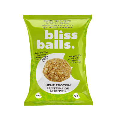 Hemp Protein Bliss balls (x2 Balls)