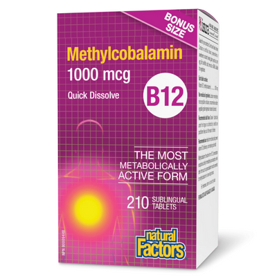 Natural Factors B12 Methylcobalamin