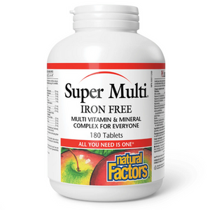 Natural Factor Super Multi Vitamin&Mineral Iron