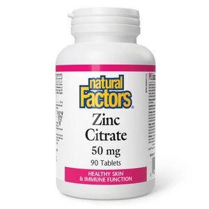 Natural Factors Zinc Citrate