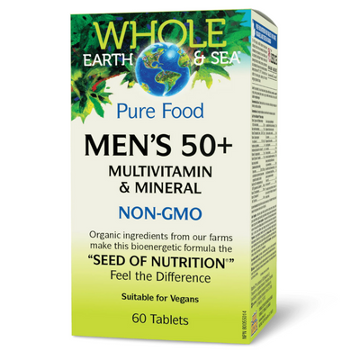 Natural Factors Vegan Men's 50+ Multivitamin