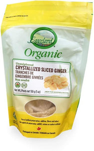 Everland Crystallized Ginger, Organic