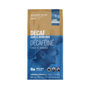 Level Ground - Organic Decaf Dark Coffee, 300g