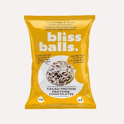 Cacao Protein Bliss balls (x2 Balls)